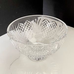 7.5" Footed Wedding Heirloom Bowl by Waterford Crystal